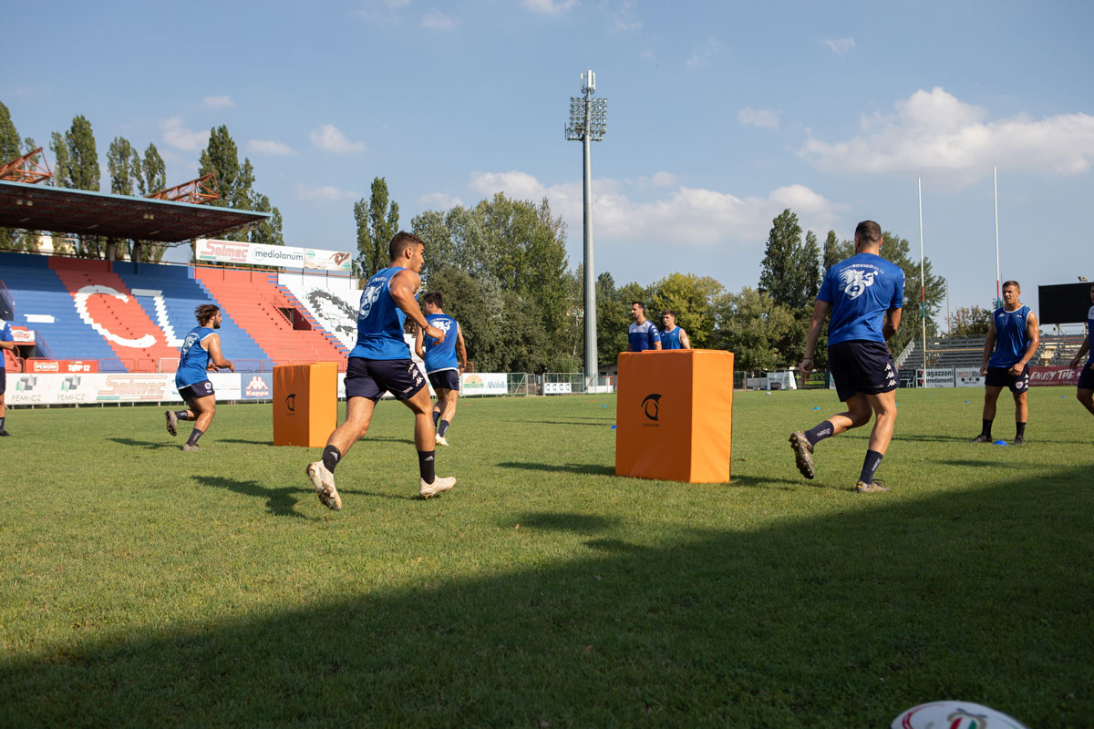 Training con la Rugby Rovigo Delta